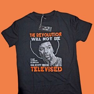 📚NEW! Poet - Gil Scott Heron t-shirt- '70's prophet📖 #GilScottHeron📖🍷🩷📻💜✔